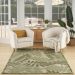 Nourison Home Aloha Ivory Green Room Scene