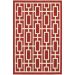 Oriental Weavers Meridian 9754r Red Collection