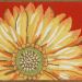 Liora Manne Frontporch Sunflower Red Collection