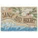 Liora Manne Frontporch Sandy & Bright Sand Collection