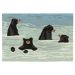 Liora Manne Frontporch Bathing Bears Water Collection