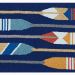 Liora Manne Frontporch Paddles Navy Collection