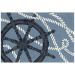 Liora Manne Frontporch Captain's Wheel Marine Collection