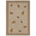 Liora Manne Frontporch Honeycomb Bee Natural Collection