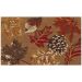 Liora Manne Natura Falling Leaves Natural Collection
