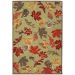 Liora Manne Ravella Falling Leaves Moss Collection