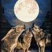 United Weavers Legends Howling Moon Multi 5'3" x 7'2" Collection