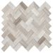 Daltile Minute Mosaix Chenille White