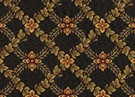 Couristan Royal Luxury Woodland Trellis , Ebony 1325/0003