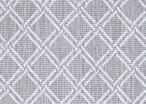 Couristan Phoenician Stria Double Lattice Stria , Platinum 3615/0003