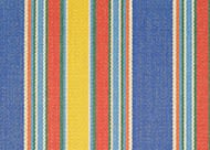 Couristan Shoreline Cape Cod Stripe , Regatta Blue 6713/0001