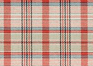 Couristan Shoreline Nantucket Plaid , Nantucket Red 6812/0001
