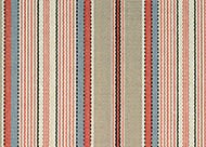 Couristan Shoreline Nantucket Stripe , Nantucket Red 6813/0001