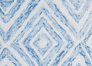 Couristan Fire Diamonds Blue 7601/0001