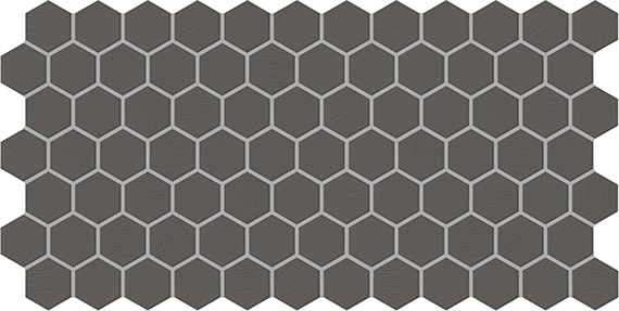 Daltile Keystones Black/Ebony D311HEX11MT
