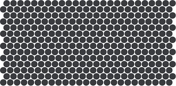 Daltile Keystones Black/Ebony D311PENNYMT