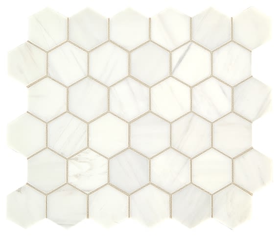 Daltile Marble Contempo White M313HEX2SEHN