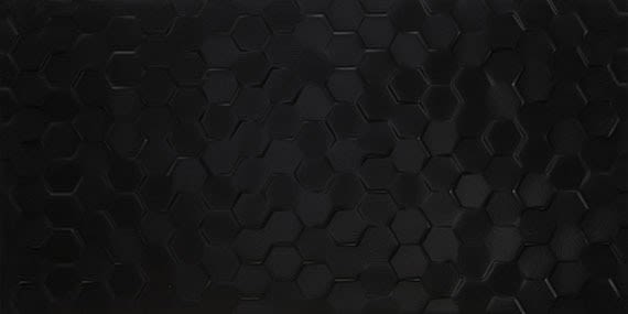 Daltile Multitude Domino Black MU20RCT1224HTX