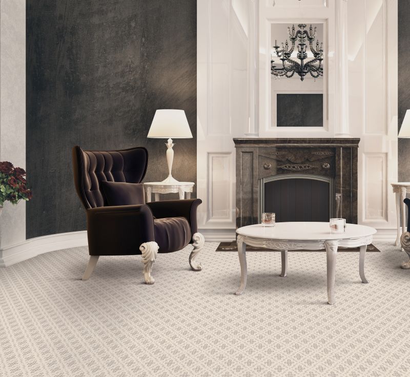 Shop Karastan Smartstrand Featured Legacy Mist 43699-9709 Carpet