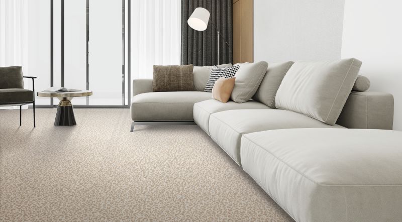 Shop Karastan Kashmere Xtra Leap Glacial 43786-9822 Carpet