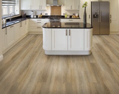 Mohawk Lush Terrace Multi-Strip Brushed Beige
