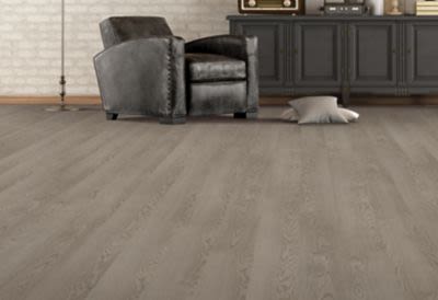 Mohawk Pro Solutions 12mil Flex Click W/Pad Multi-Strip Gray Mist