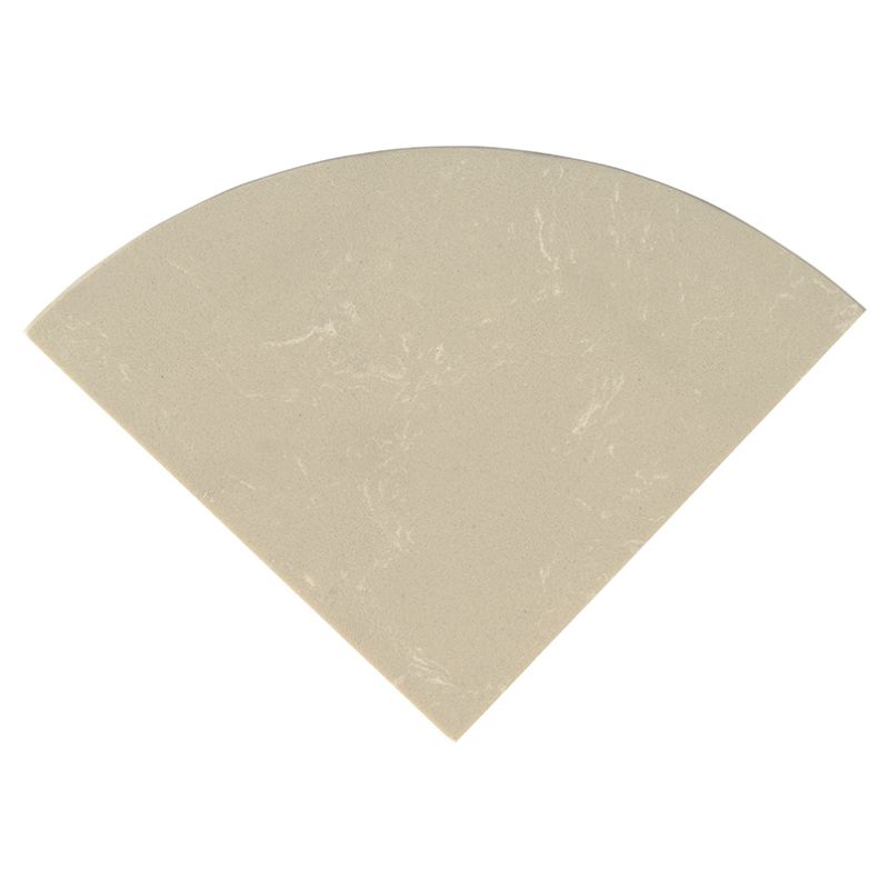 MSI Trim & Accessory Pieces 9" Radius Cornershelf Polished Engineered Beige