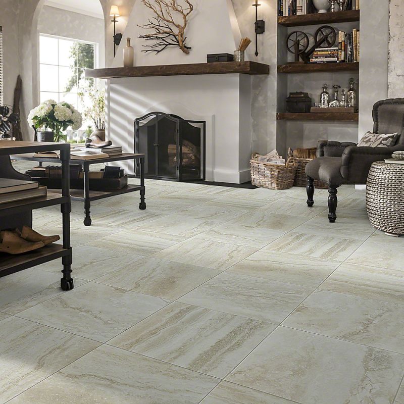Shaw Floors Ceramic Solutions Genesis 18x18 Ivory