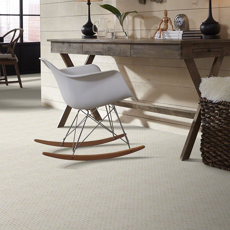 Shaw Floors Ceramic Solutions Chateau Mini Brick Mosaic Crema Marfil