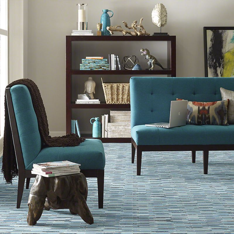Shaw Floors Ceramic Solutions Molten Linear Glass Santorini