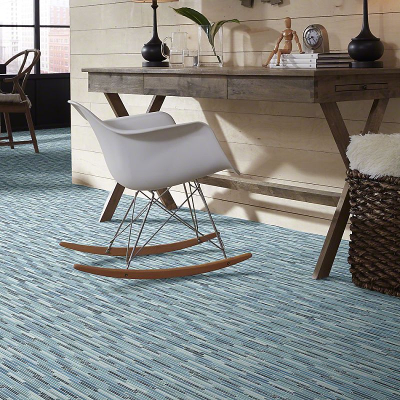 Shaw Floors Ceramic Solutions Molten Linear Glass Santorini