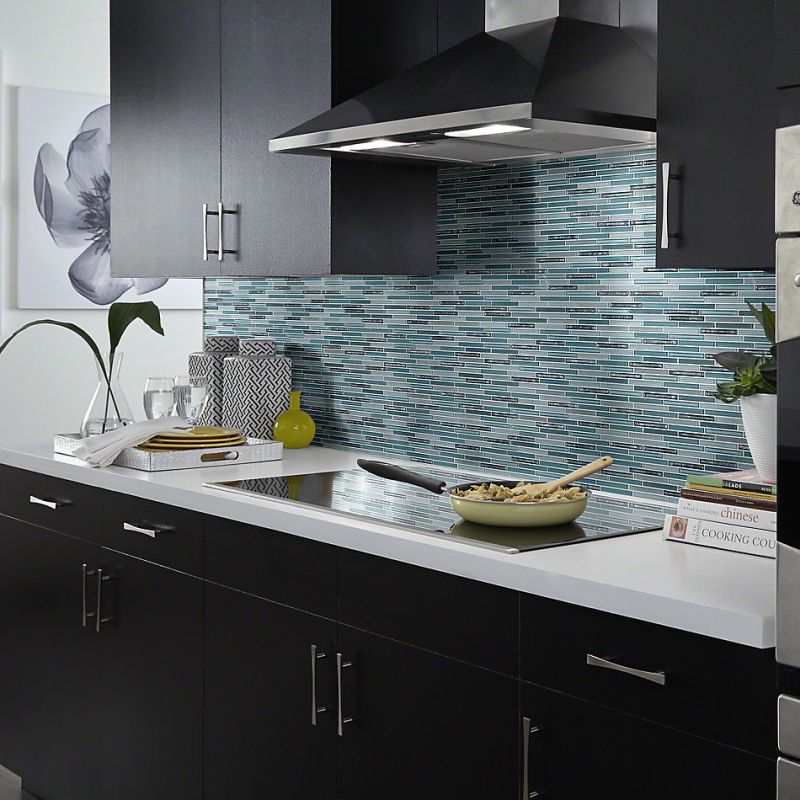 Shaw Floors Ceramic Solutions Molten Linear Glass Hydra