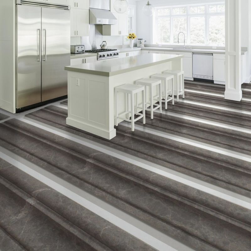 Shaw Floors Ceramic Solutions Boca Chair Rail Royal Gray