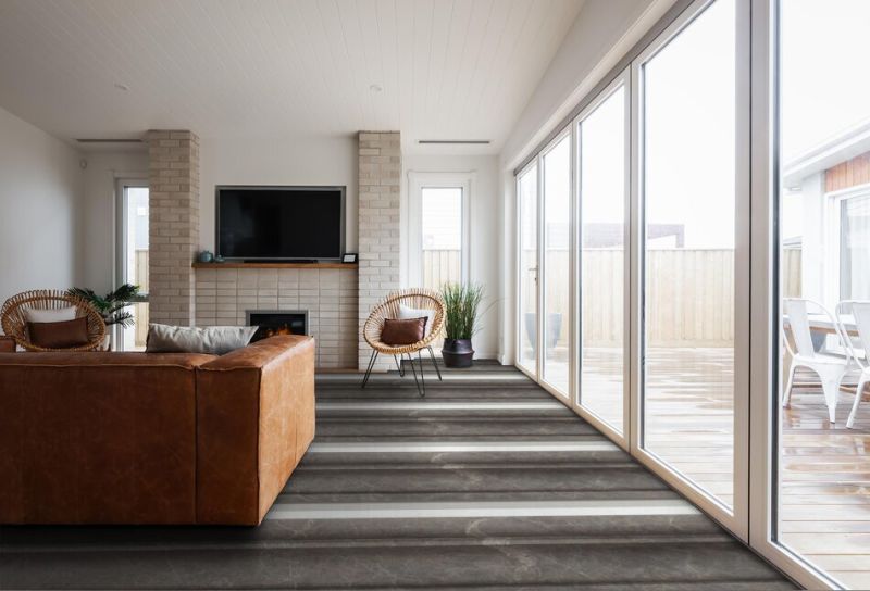 Shaw Floors Ceramic Solutions Boca Chair Rail Royal Gray