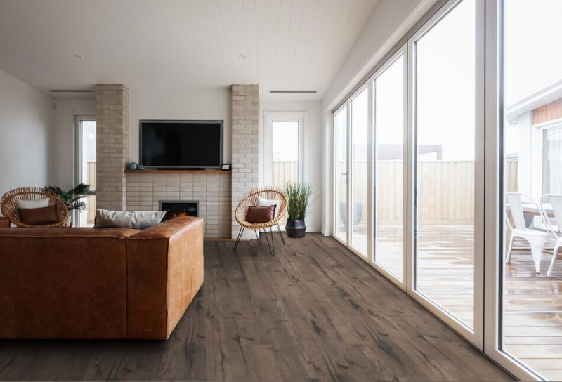 Shaw Floors Versalock Laminate Timberline 7.5" Peavey Grey
