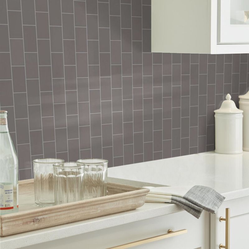 Shaw Floors Ceramic Solutions Elegance 3x6 Gloss Taupe