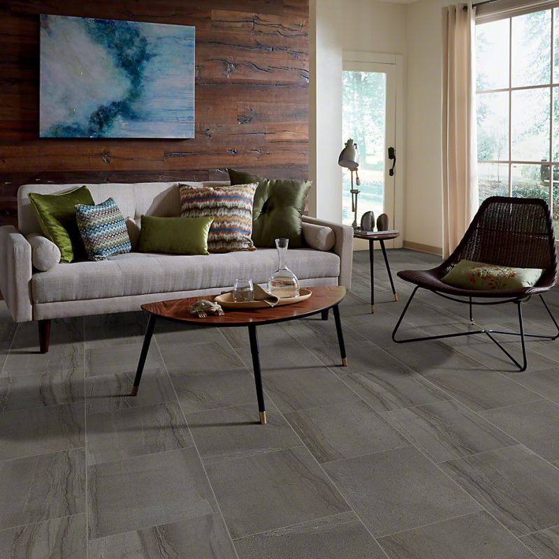 Shaw Floors Ceramic Solutions Coliseum 12x24 Matte Coal