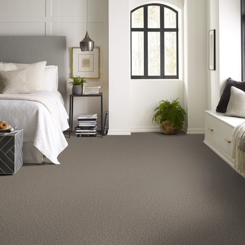 Shaw Floors SFA Tweed Comfort Blue Wake Up Call
