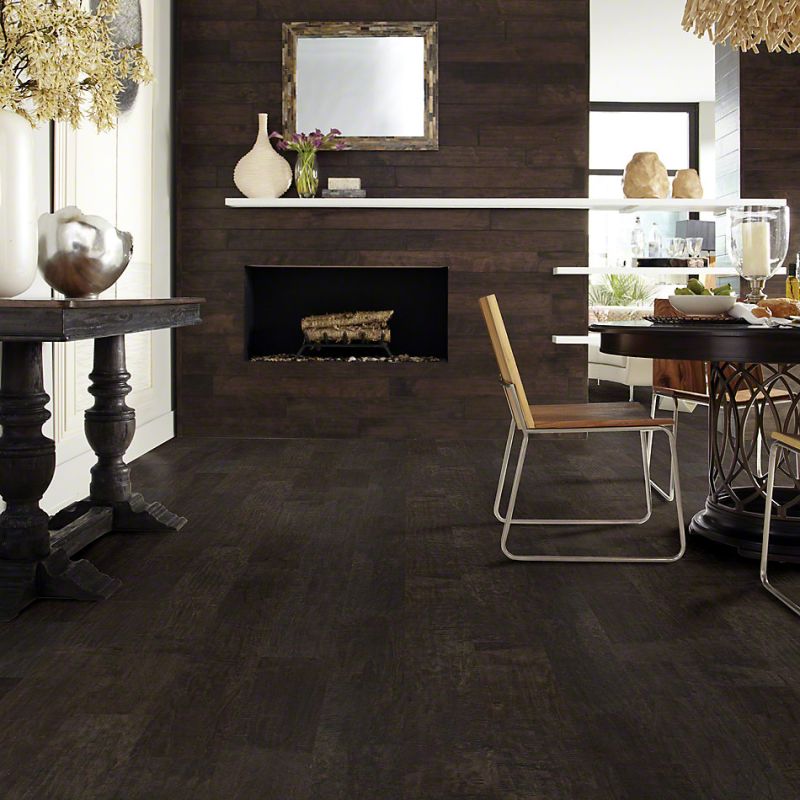 Shaw Floors SFA Fairbanks Maple 6 3/8 Midnight