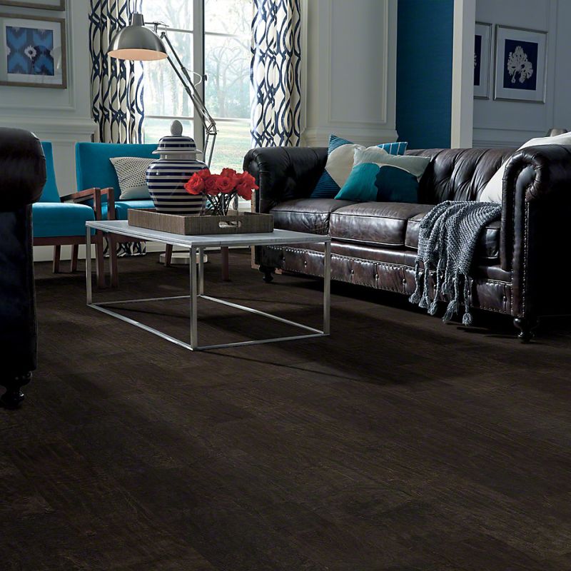 Shaw Floors SFA Fairbanks Maple 6 3/8 Midnight