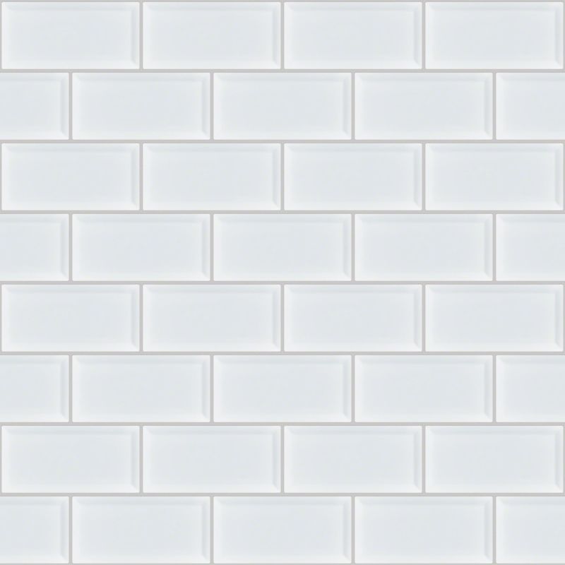 Shaw Floors Ceramic Solutions Elegance 3x6 Beveled White