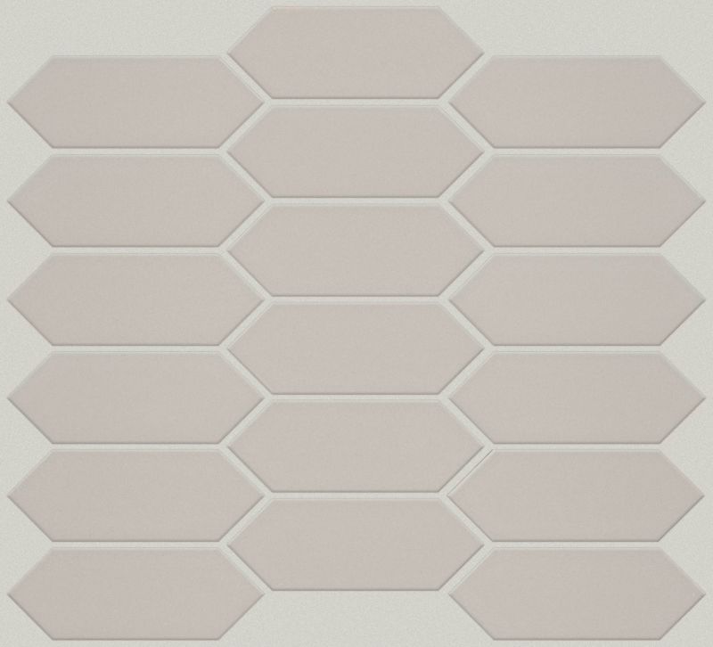 Shaw Floors Ceramic Solutions Grandeur Picket Gloss Warm Grey