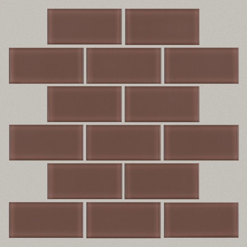 Shaw Floors Ceramic Solutions Ascendant 2x4 Mosaic Timeworn Terracotta