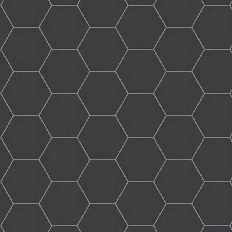 Shaw Floors Ceramic Solutions Point & Verge Solid Black