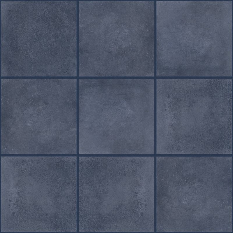 Shaw Floors Ceramic Solutions Halftone 8x8 Gloss Navy Sea
