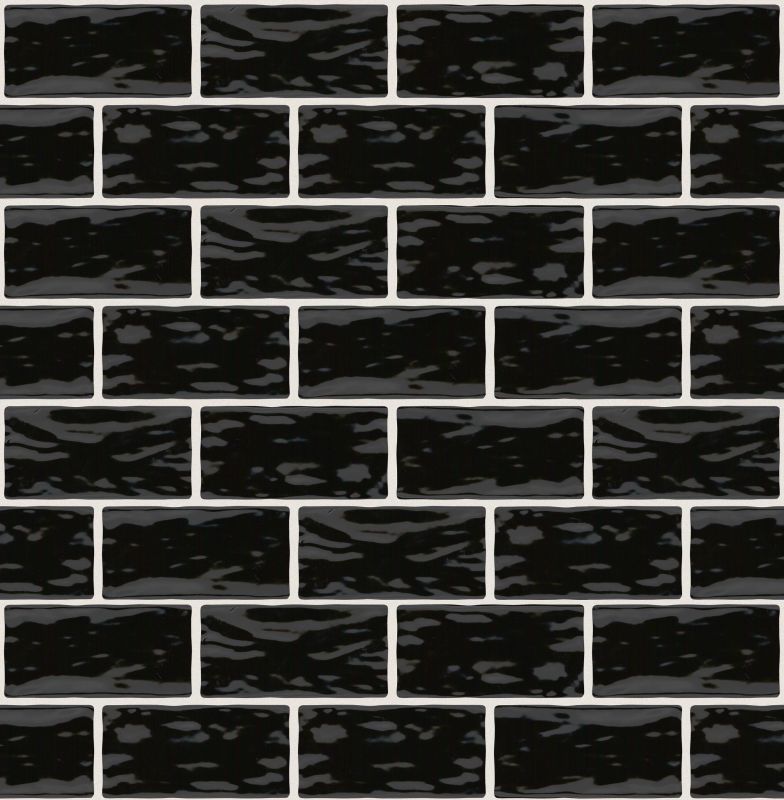 Shaw Floors Ceramic Solutions Geoscapes 3x6 Wall Black