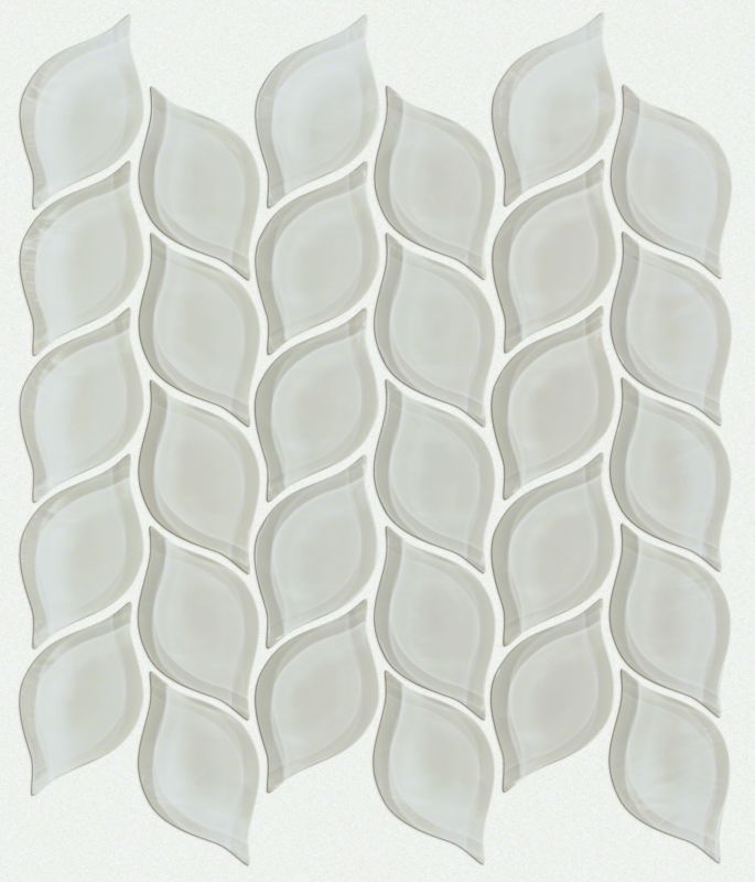 Shaw Floors Ceramic Solutions Cardinal Petal Glass Mosaic Mist