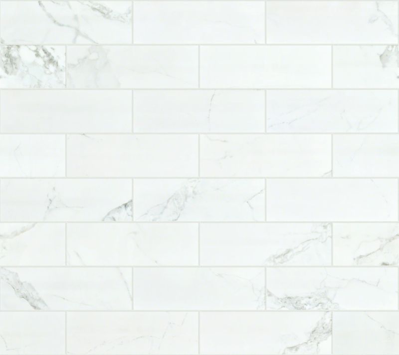 Shaw Floors Ceramic Solutions Casino 4x12 Polish Statuario