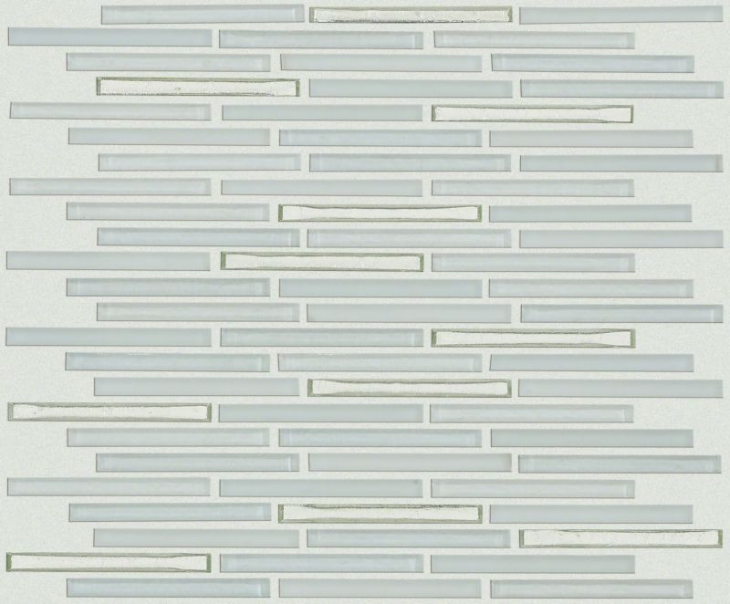 Shaw Floors Ceramic Solutions Molten Linear Glass Platinum