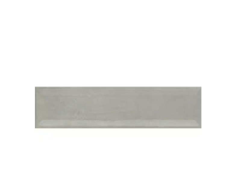 Emser Raku Silver 3 in. x 12 in. Glossy Ceramic Wall Tile (6.3 sq. ft./Case)